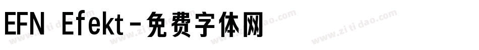 EFN Efekt字体转换